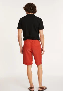 Maison Montagut Short A Poches En Lin - Diego><noscript><img width=