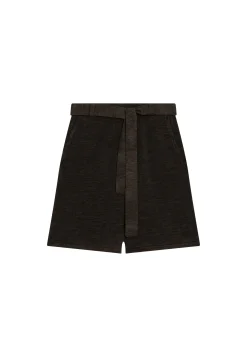 Maison Montagut Short Fluide En Lin Flamme - Maceo><noscript><img width=