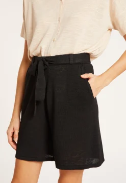 Maison Montagut Short Fluide En Lin Flamme - Maceo><noscript><img width=