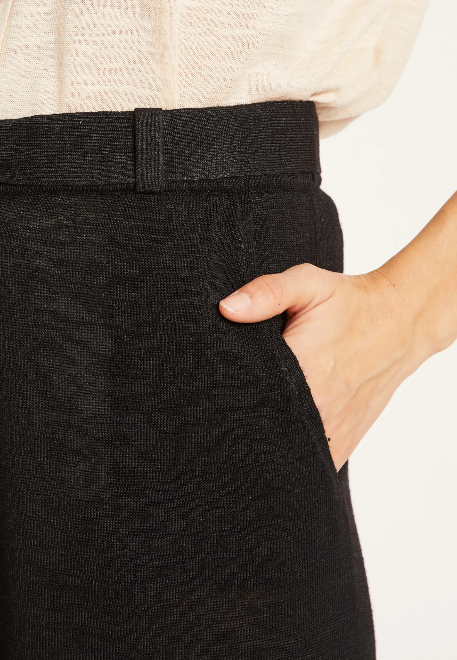 Maison Montagut Short Fluide En Lin Flamme - Maceo>Femme Pantalons