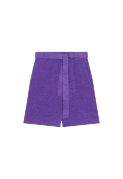 Maison Montagut Short Fluide En Lin Flamme - Maceo><noscript><img width=