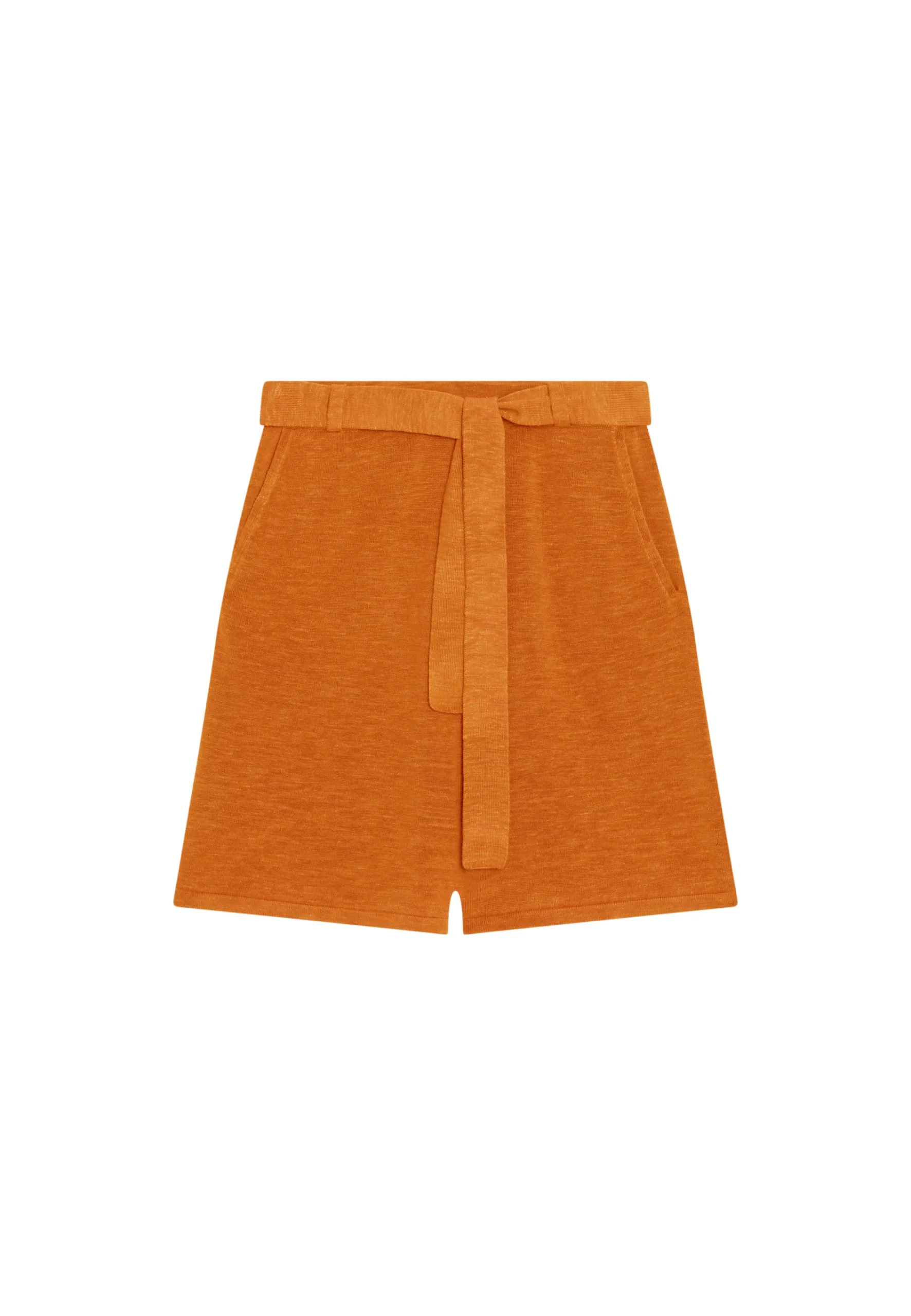 Maison Montagut Short Fluide En Lin Flamme - Maceo>Femme Pantalons
