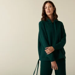 Maison Montagut Sweat A Capuche En Cachemire Avec Poches - Ado><noscript><img width=