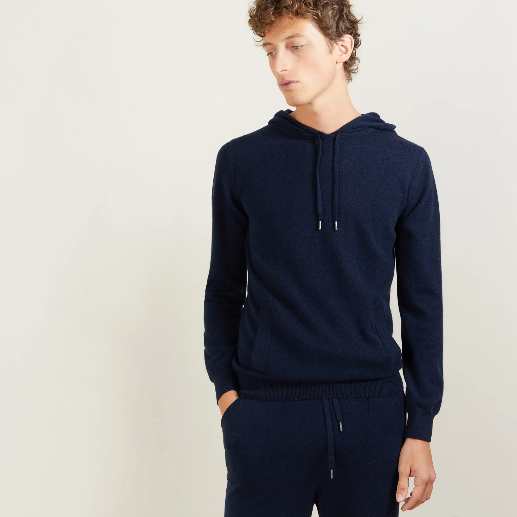 Maison Montagut Sweat A Capuche En Cachemire - Badwin>Homme Vestes Et Gilets