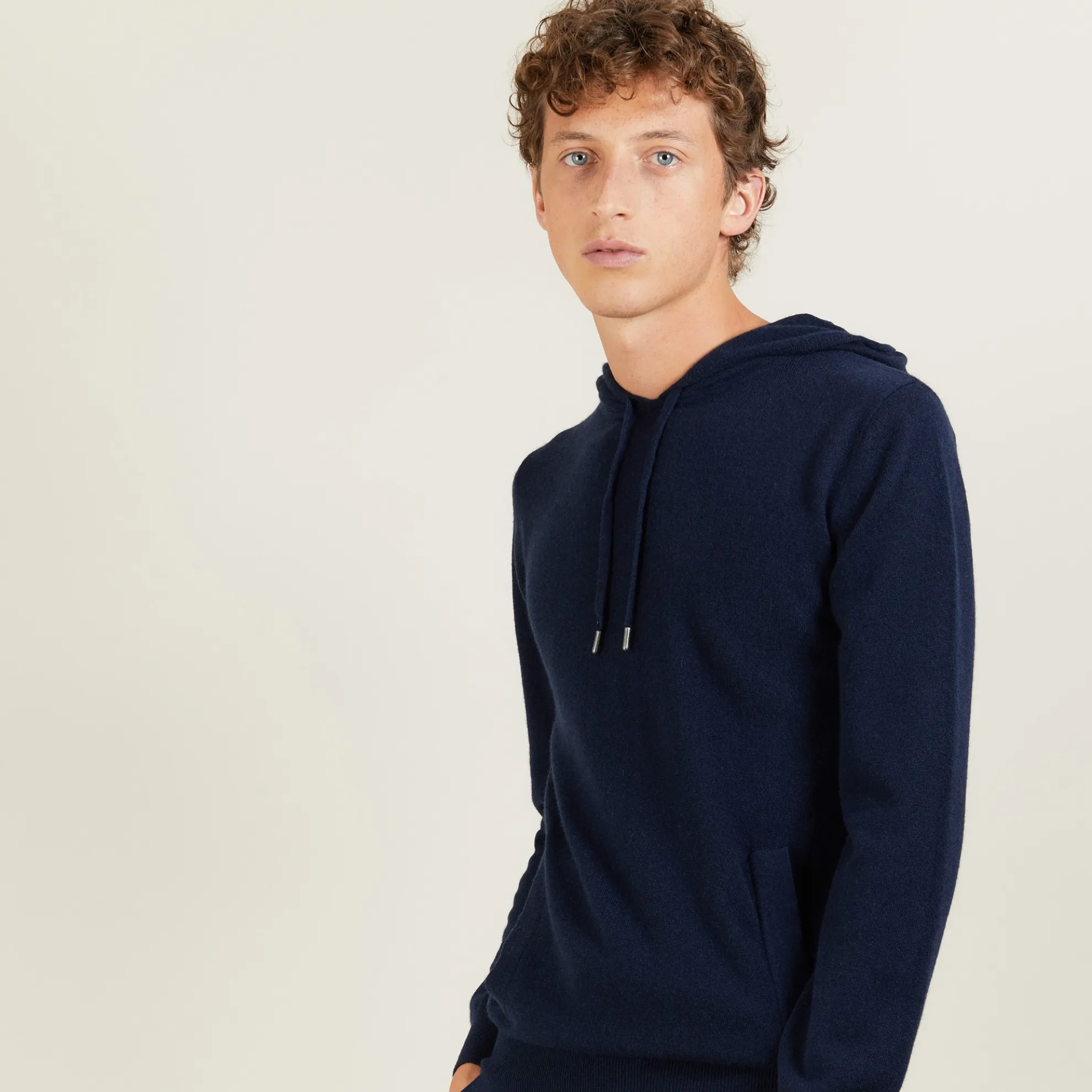Maison Montagut Sweat A Capuche En Cachemire - Badwin>Homme Vestes Et Gilets