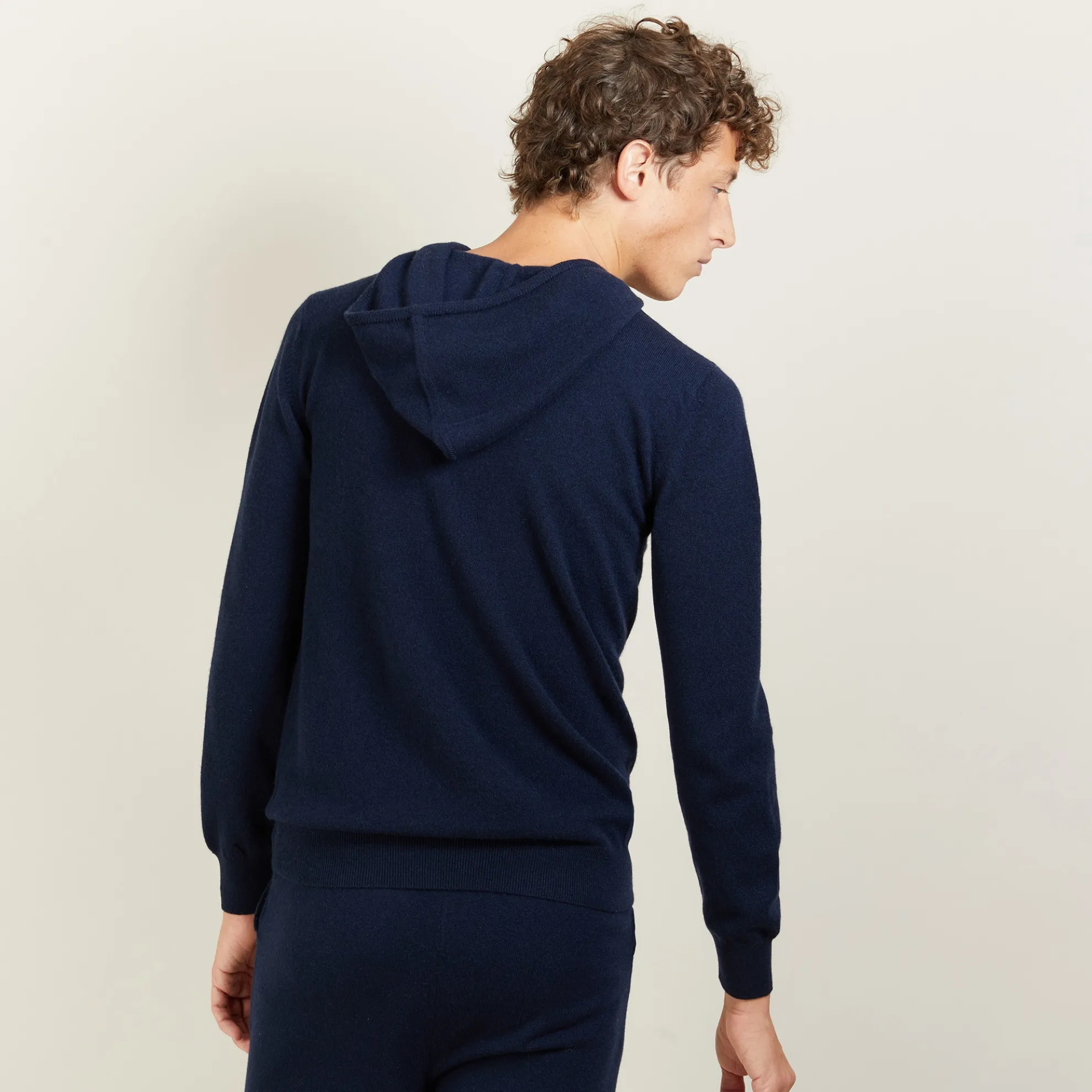 Maison Montagut Sweat A Capuche En Cachemire - Badwin>Homme Vestes Et Gilets