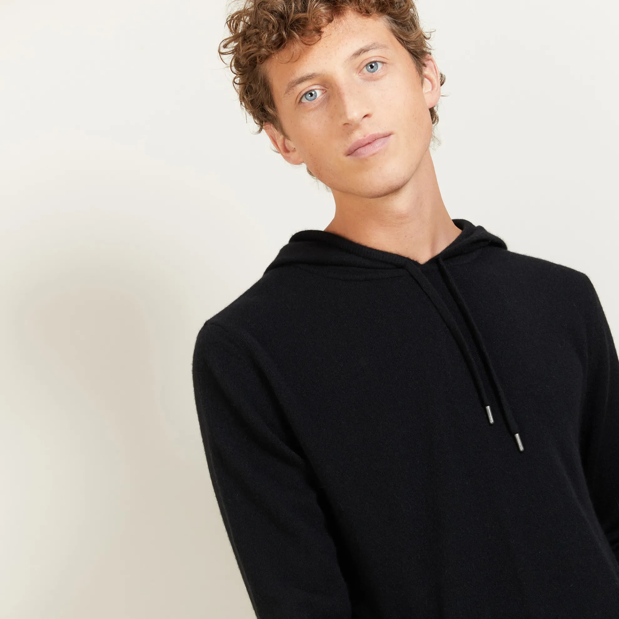 Maison Montagut Sweat A Capuche En Cachemire - Badwin>Homme Vestes Et Gilets