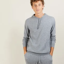 Maison Montagut Sweat A Capuche En Cachemire - Badwin><noscript><img width=