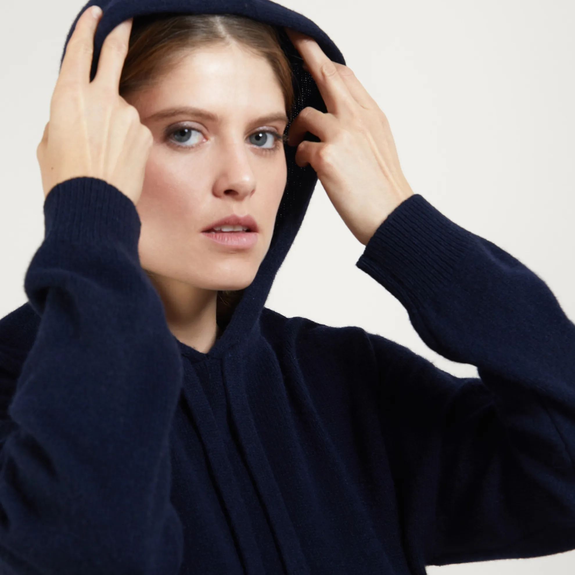 Maison Montagut Sweat A Capuche En Cachemire Et Laine Recycles - Gala>Femme Pulls