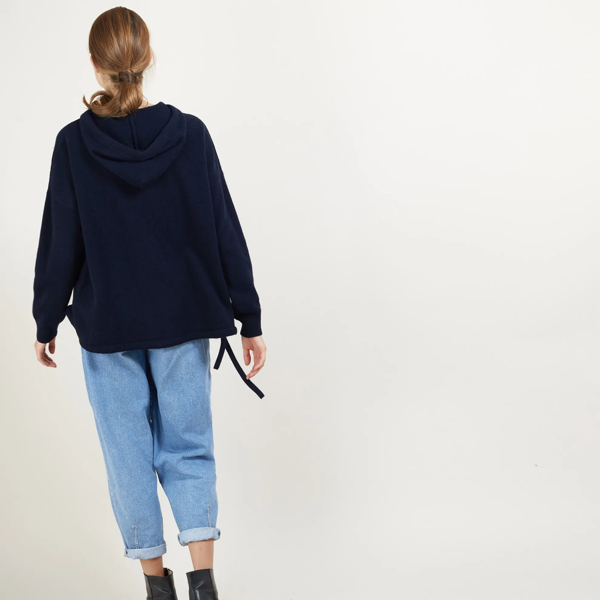 Maison Montagut Sweat A Capuche En Cachemire Et Laine Recycles - Gala>Femme Pulls