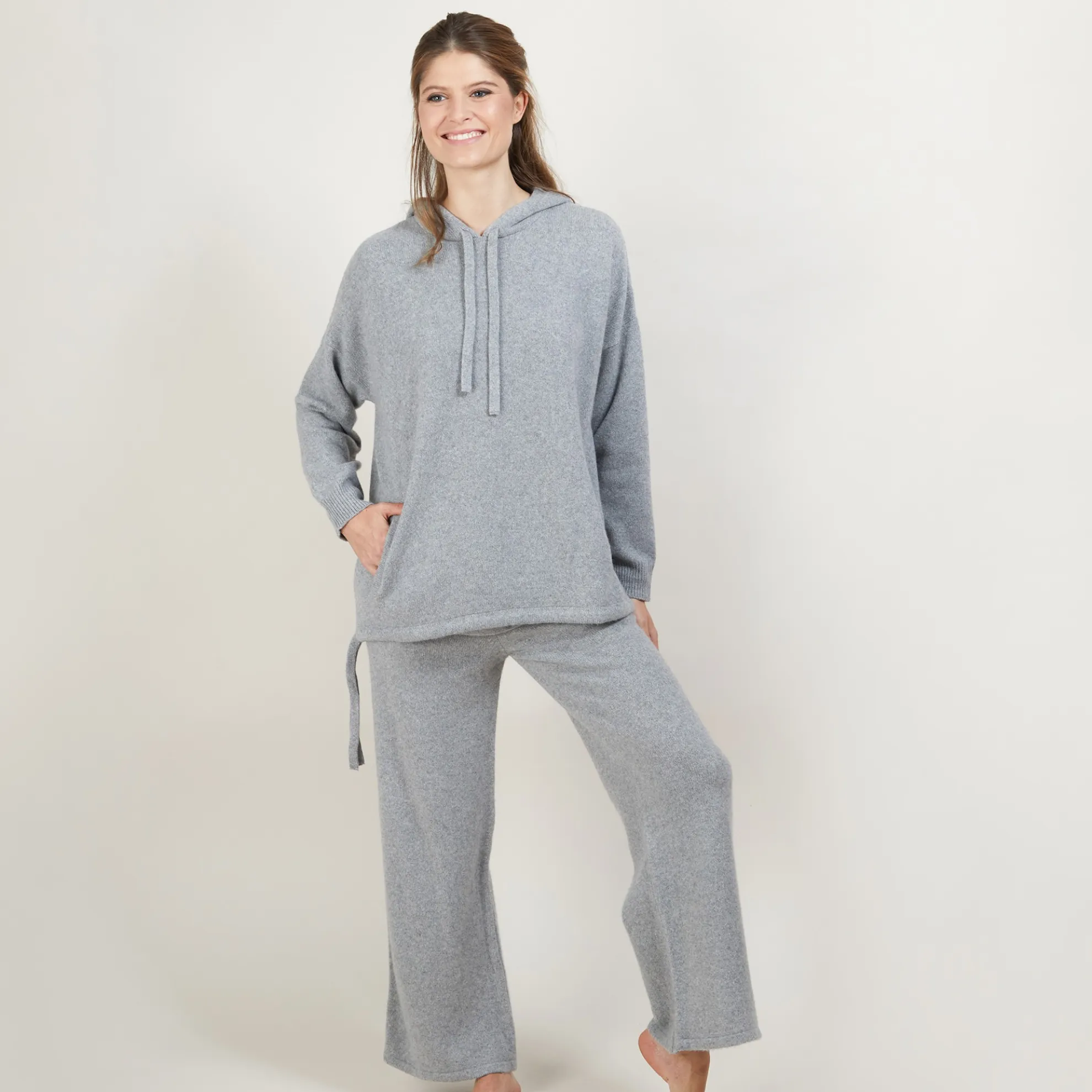 Maison Montagut Sweat A Capuche En Cachemire Et Laine Recycles - Gala>Femme Pulls