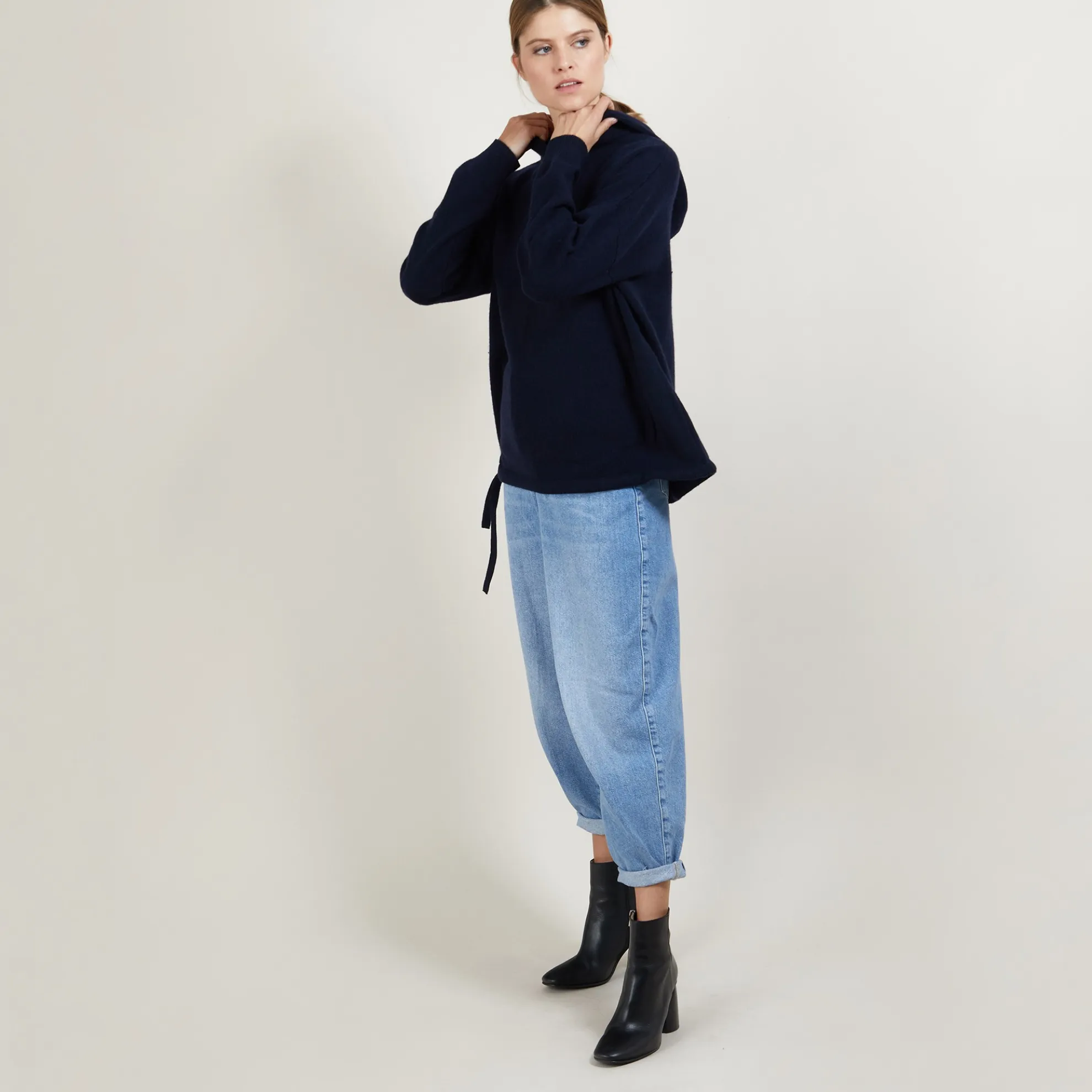 Maison Montagut Sweat A Capuche En Cachemire Et Laine Recycles - Gala>Femme Pulls
