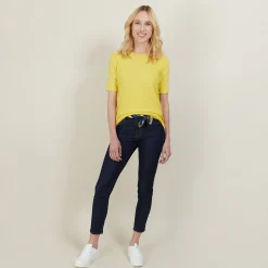 Maison Montagut Top Femme En Laine Et Soie - Alex><noscript><img width=