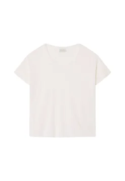 Maison Montagut T-Shirt Ample Col Rond En Lin Flamme - Pavot><noscript><img width=