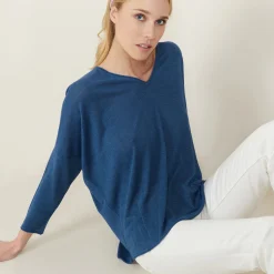 Maison Montagut T-Shirt Ample En Lin Flamme - Balou><noscript><img width=