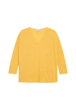 Maison Montagut T-Shirt Ample En Lin Flamme - Balou>Femme T-Shirts