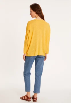 Maison Montagut T-Shirt Ample En Lin Flamme - Balou><noscript><img width=