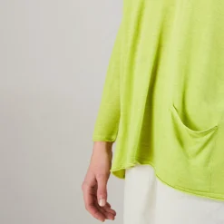 Maison Montagut T-Shirt Ample En Lin Flamme - Balou><noscript><img width=