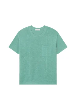 Maison Montagut T-Shirt Ample En Lin Flamme - Deon><noscript><img width=