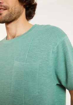 Maison Montagut T-Shirt Ample En Lin Flamme - Deon><noscript><img width=