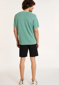 Maison Montagut T-Shirt Ample En Lin Flamme - Deon><noscript><img width=