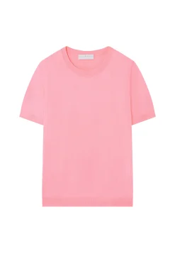 Maison Montagut T-Shirt Col Rond En Coton Bio - Moon><noscript><img width=