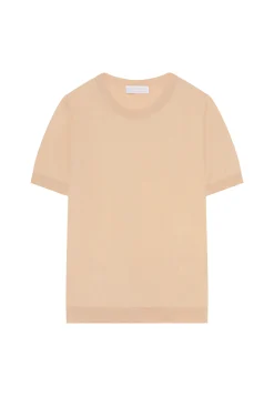 Maison Montagut T-Shirt Col Rond En Coton Bio - Moon><noscript><img width=