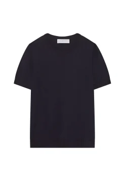 Maison Montagut T-Shirt Col Rond En Coton Bio - Moon><noscript><img width=