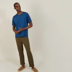 Maison Montagut T-Shirt Col Rond En Fil Lumiere - Bocca><noscript><img width=