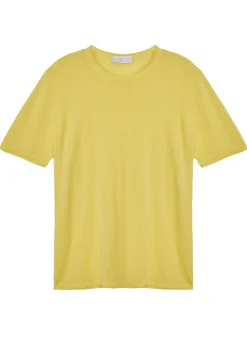 Maison Montagut T-Shirt Col Rond En Lin Flamme - Renaud><noscript><img width=