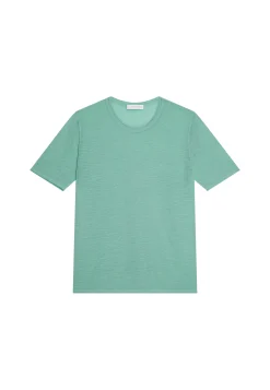 Maison Montagut T-Shirt Col Rond En Lin Flamme - Renaud><noscript><img width=