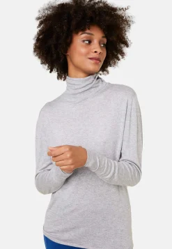 Maison Montagut T-Shirt Col Roule En Bambou Cachemire Fine Maille - Aerio><noscript><img width=