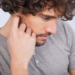 Maison Montagut T-Shirt Col Tunisien En Coton Cachemire - Haruni><noscript><img width=