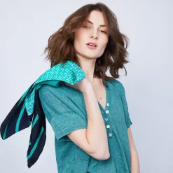 Maison Montagut T-Shirt En Lin Col V Boutonne - Maati><noscript><img width=