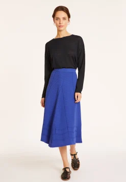 Maison Montagut T-Shirt En Lin Flamme Boutonne Dos - Polly><noscript><img width=