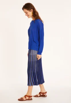 Maison Montagut T-Shirt En Lin Flamme Boutonne Dos - Polly><noscript><img width=