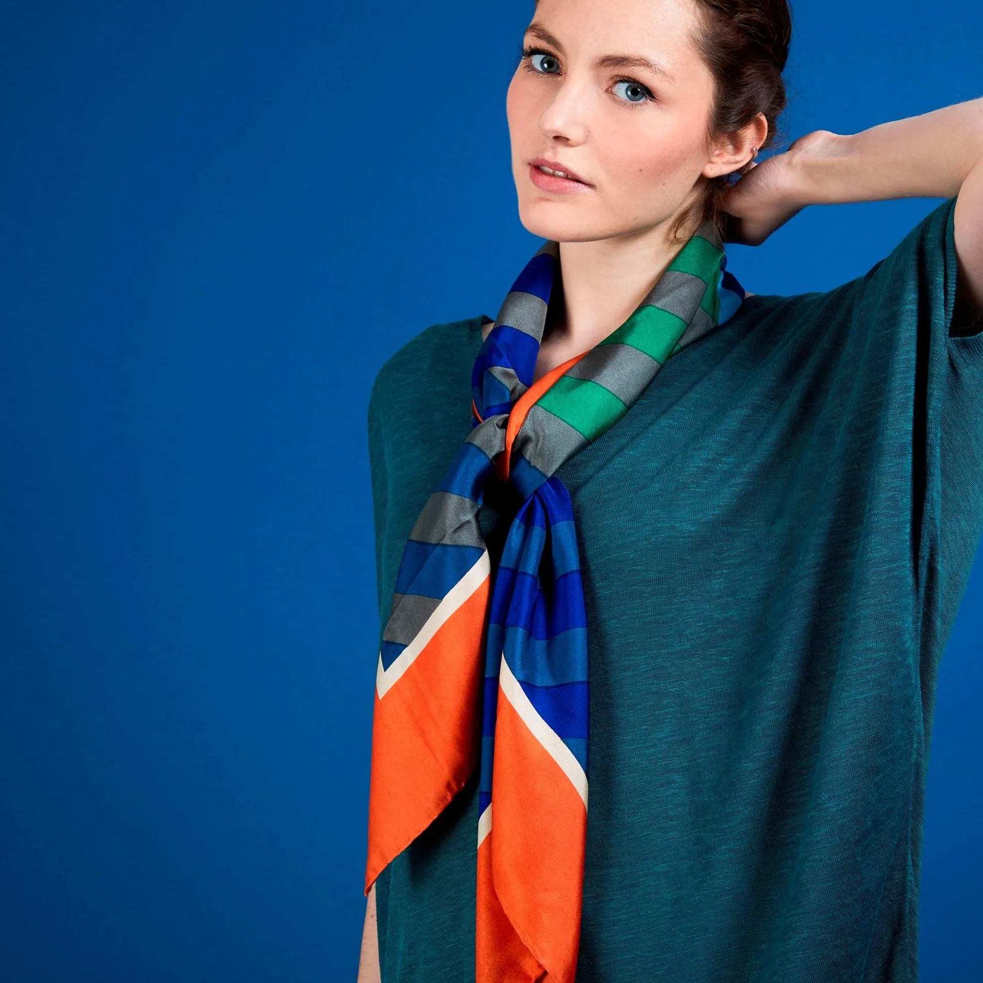 Maison Montagut T-Shirt Long En Lin Flamme - Bil>Femme T-Shirts