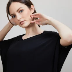 Maison Montagut T-Shirt Long En Lin Flamme - Bil><noscript><img width=