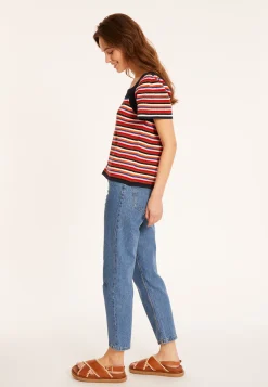 Maison Montagut T-Shirt Manches Ballon En Coton Bio - Mezzo><noscript><img width=