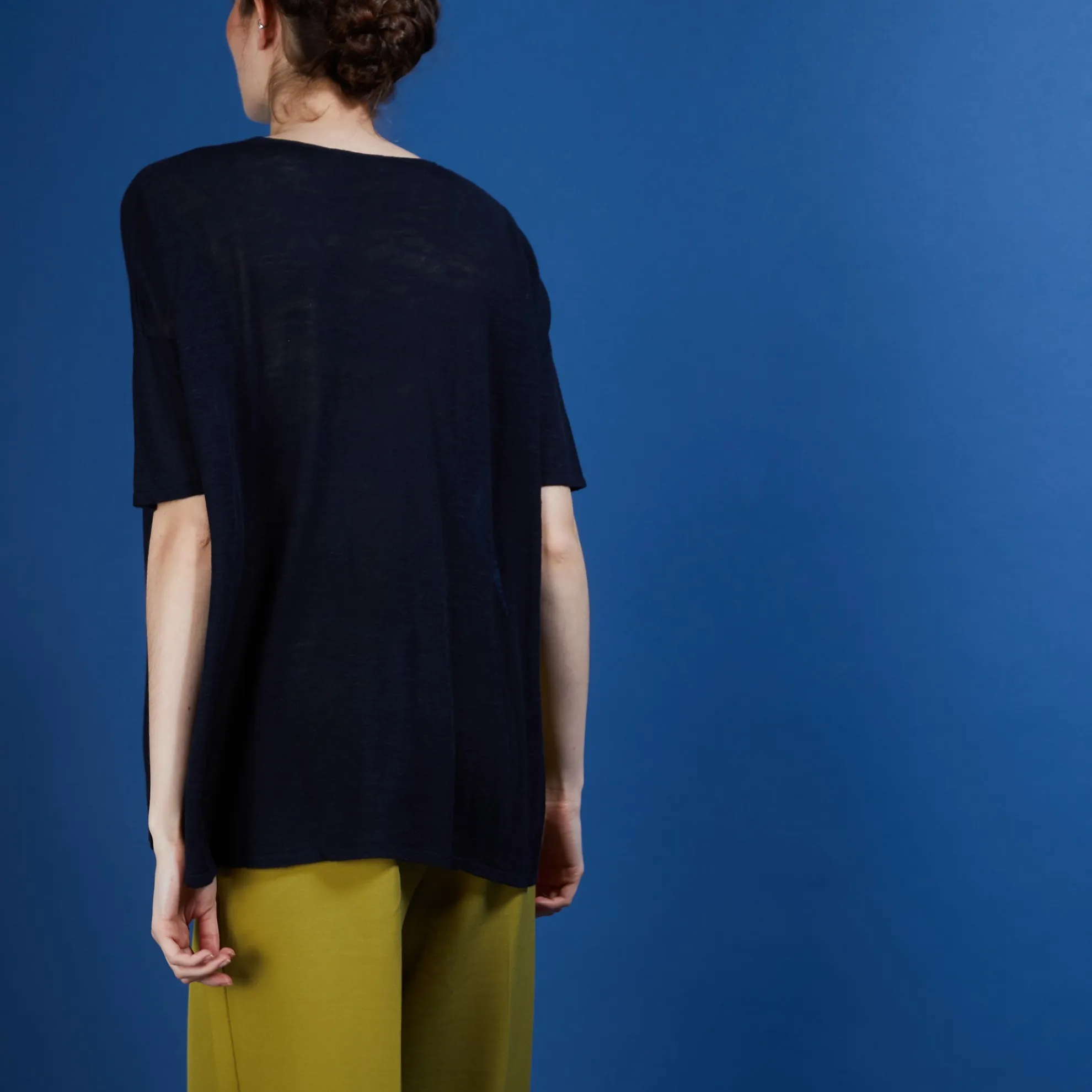 Maison Montagut T-Shirt Oversize En Lin Flamme - Batalya>Femme T-Shirts