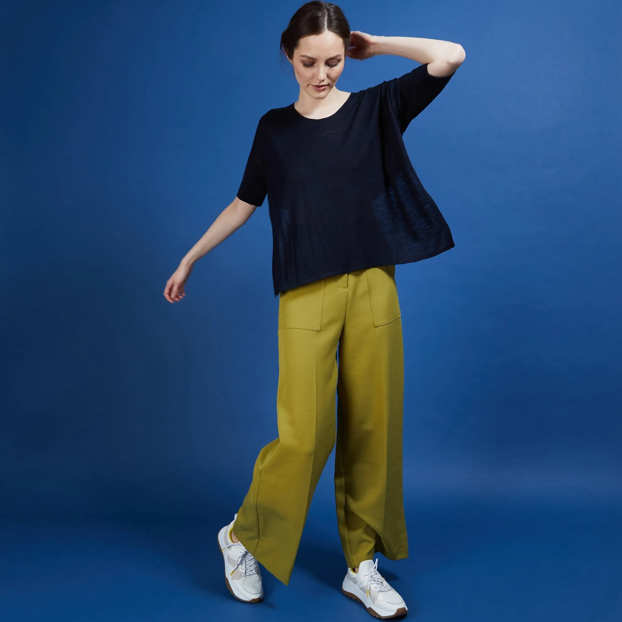 Maison Montagut T-Shirt Oversize En Lin Flamme - Batalya>Femme T-Shirts