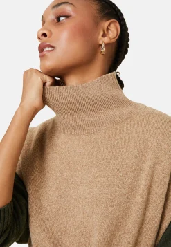 Maison Montagut Tunique Sans Manches Col Montant En Laine Et Cachemire - Garance><noscript><img width=