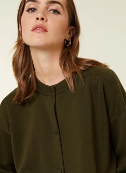 Maison Montagut Veste Boutonnee A Poches En Laine Merinos - Gaspard><noscript><img width=