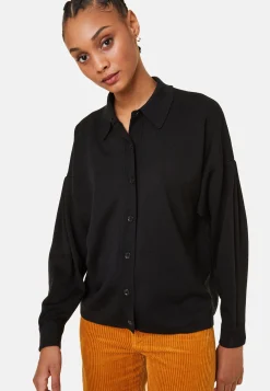 Maison Montagut Veste Boutonnee Col Polo En Laine Merinos - Gabriella><noscript><img width=