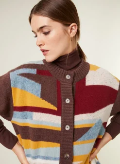 Maison Montagut Veste Boutonnee En Melange De Laine - Gloria><noscript><img width=