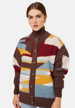 Maison Montagut Veste Boutonnee En Melange De Laine - Gloria><noscript><img width=