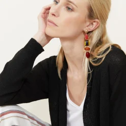 Maison Montagut Veste Courte En Col Chale - Maddy><noscript><img width=