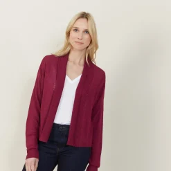 Maison Montagut Veste Courte En Col Chale - Maddy><noscript><img width=