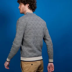 Maison Montagut Veste En Coton Zippe Avec Poches - Doha><noscript><img width=