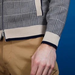 Maison Montagut Veste En Coton Zippe Avec Poches - Doha><noscript><img width=